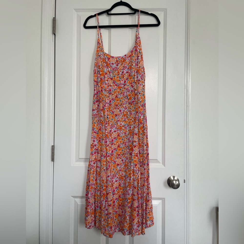 Old Navy Colorful Floral Dress